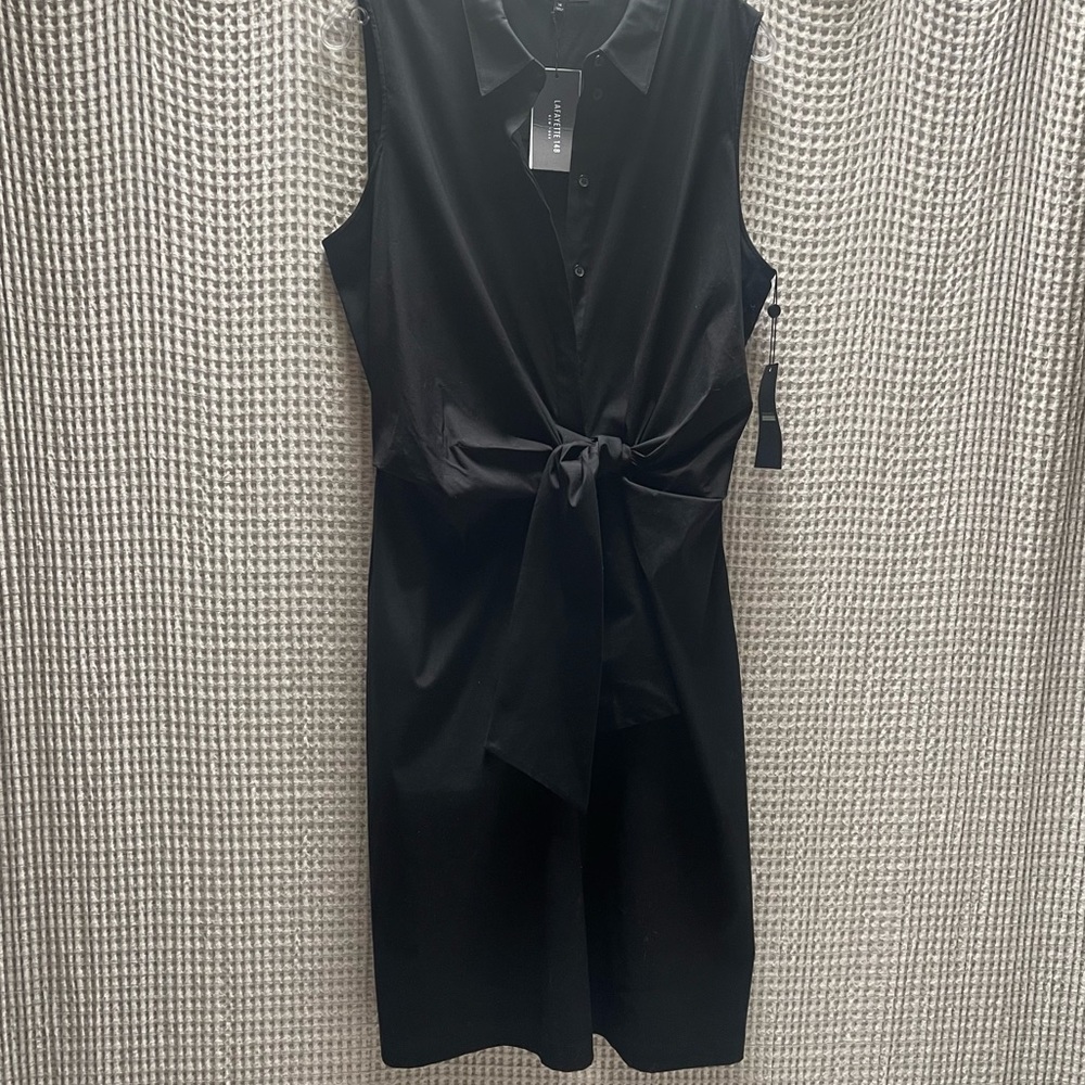 LAFAYETTE 148 - NEW YORK - NWT - 14  Neiman Marcus Exclusive - Black Wrap Dress